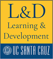 Learning & Development included with the UC Santa Cruz Logo